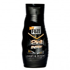 BODY-X FUZE 2IN1 ENERGY 300ml            HAIR-BODY